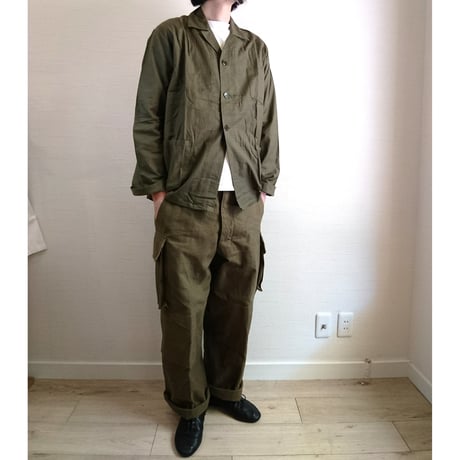 【Netherlands military Work Jacket DeadStock】オランダ軍  ワークジャケット  DeadStock