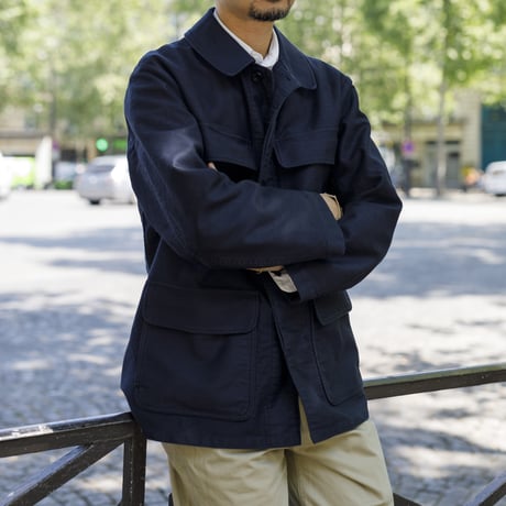 【Le Sans Pareil for JUMPEI SEKI HUNTING JACKET】　ネイビー
