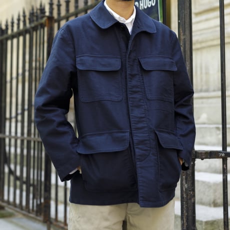 【Le Sans Pareil for JUMPEI SEKI HUNTING JACKET】　ネイビー