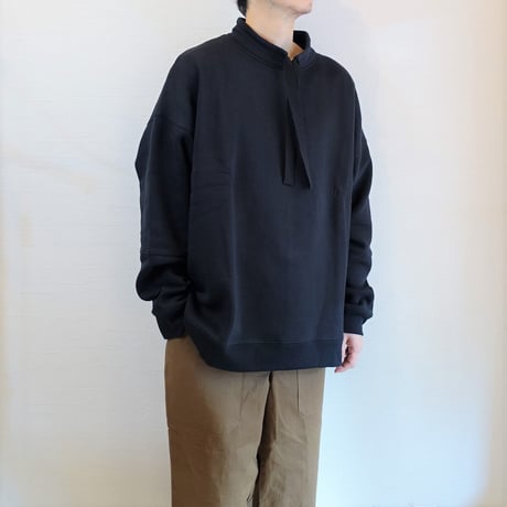 【TEXTIL NORTENHA/テキスタイル ノルテーナ】Turtle Sweat Shirts　タートルスウェットシャツ　ブラック