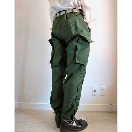 【 Swedish Army  M-59 Cargo Pants DeadStock 】スウェーデン軍 M-59 カーゴパンツ DeadStock