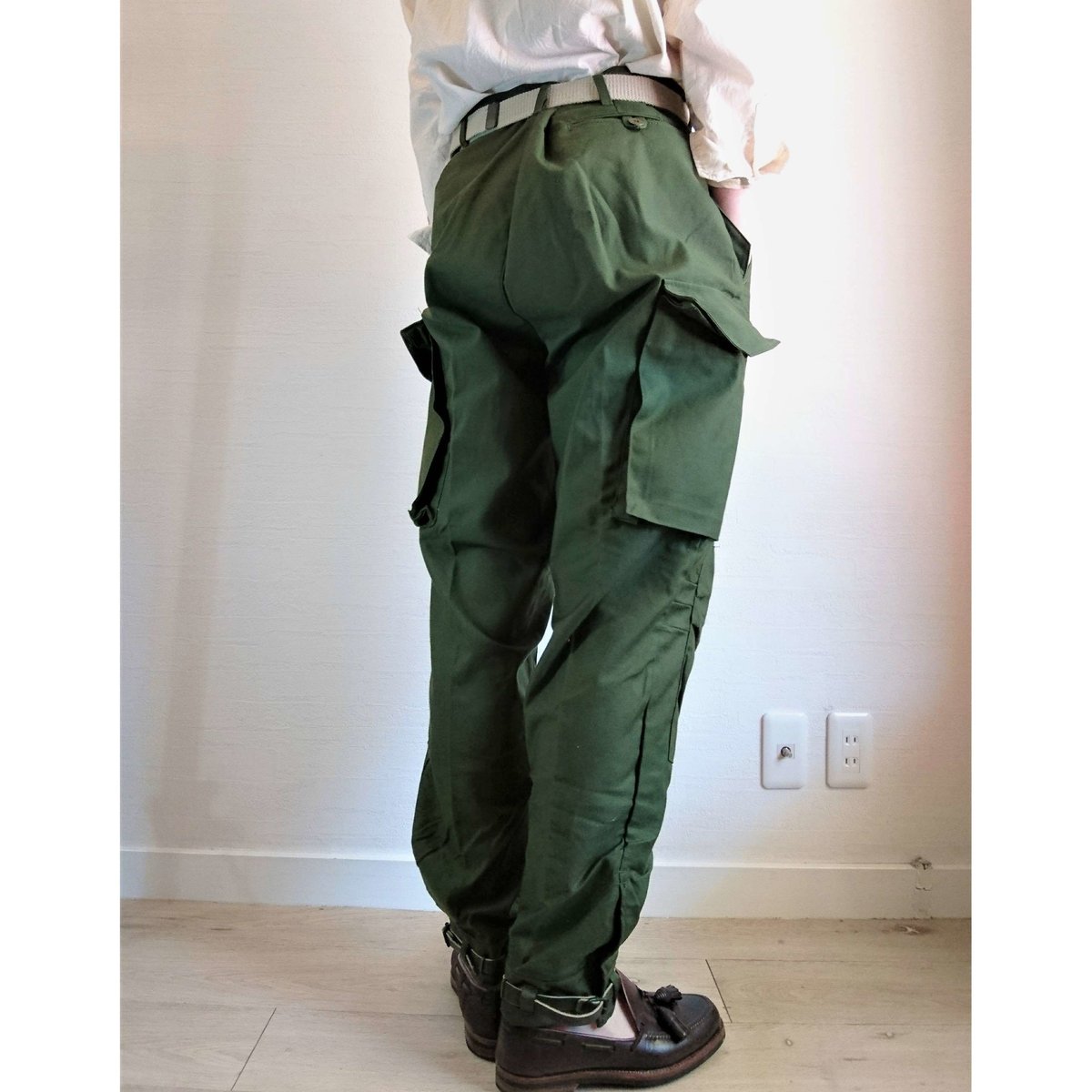 【 Swedish Army M-59 Cargo Pants DeadStock 】スウェーデン軍 M-59 カーゴパンツ DeadStock