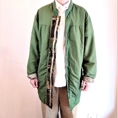 【Netherlands Army GORE-TEX Liner Coat  Used  Camo】オランダ軍  ゴアテックス ライナーコート Used　カモフラージュ
