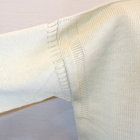 【 Guernsey Woollens/ガンジーウーレンズ】TRADITIONAL GUERNSEY SWEATER トラディショナル ガンジーセーター　クリーム