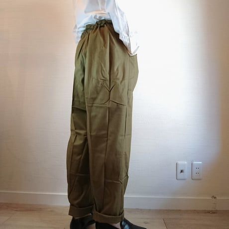 【Czech Army 80's Easy Pants DeadStock】チェコ軍 80's イージーパンツ DeadStock