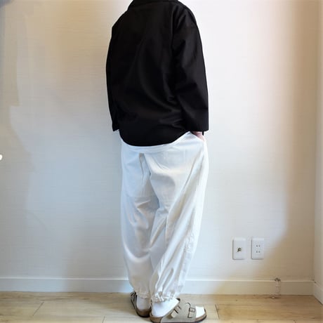 【ARMY TWILL/アーミーツイル】Light Herringbone Over Pants ライトヘリンボーン オーバーパンツ　ホワイト