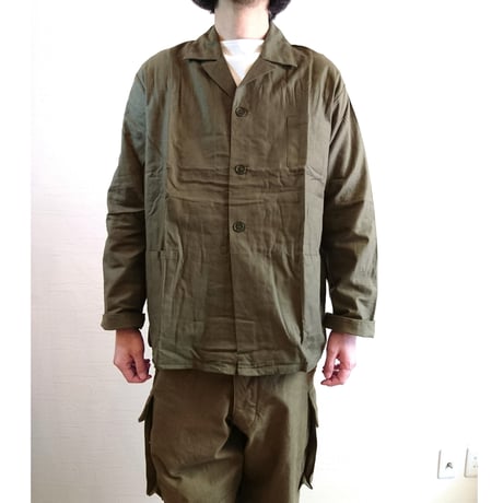 【Netherlands military Work Jacket DeadStock】オランダ軍  ワークジャケット  DeadStock