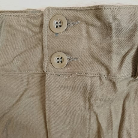 【French Army M-47 Cargo Pants Early Model DeadStock】フランス軍 M-47 カーゴパンツ 前期型 DeadStock