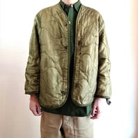 【US. Army M-65 Field Jacket Quilting Liner Used】アメリカ軍 M-65 フィールドジャケット キルティングライナー Used