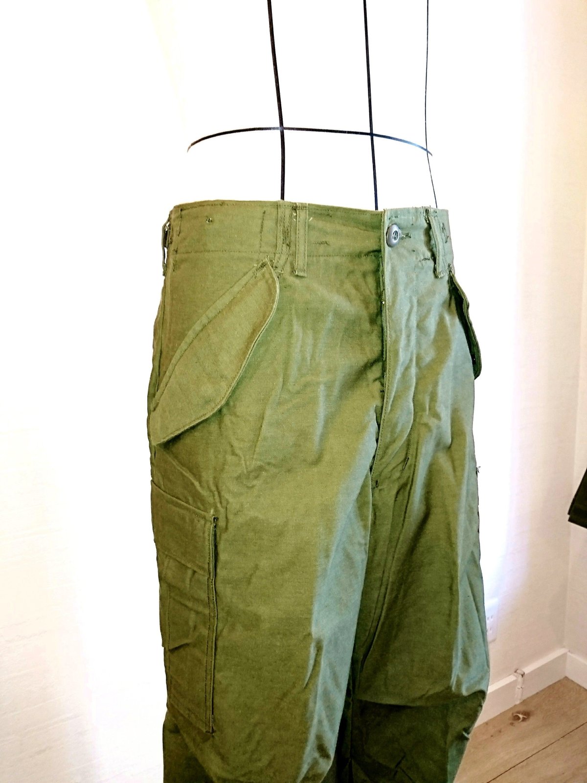 【US.Army M-65 Field pants Small/Short 70´S Dead stock】アメリカ軍 M-65 フィールドパンツ  Small/Short Dead stock