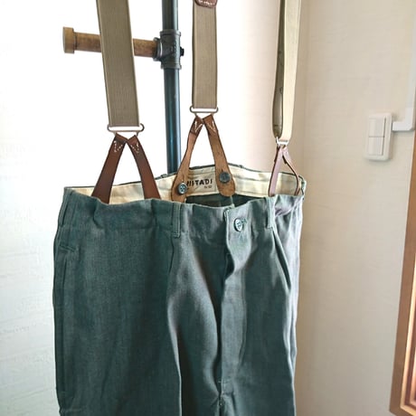 【Swedish Army 50's Prisoner Pants DeadStock】 スウェーデン軍 50's プリズナーパンツDeadStock