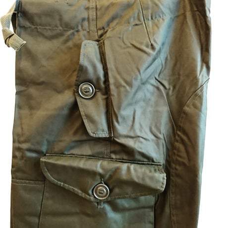 【Cnadian Army 80´S Wind Over Pants Dead Stock】カナダ軍 80´S ウィンド オーバーパンツ  DeadStock　 Long/Small