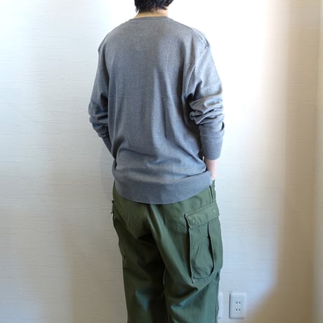 再入荷【gicipi/ジチピ】LUPO ルーポ（クルーネック）　ブラック　グレー
