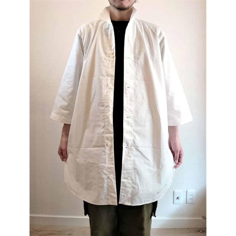 Swedish Army Hospital Shirts DeadStock White 】