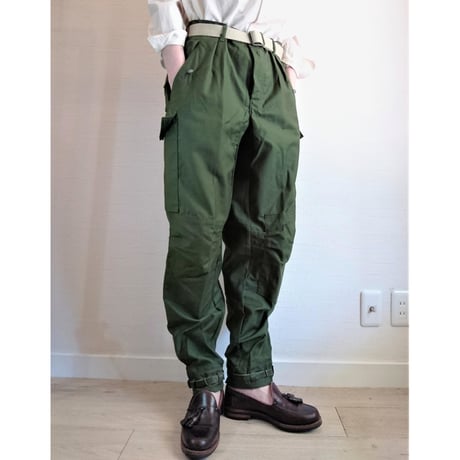 【 Swedish Army  M-59 Cargo Pants DeadStock 】スウェーデン軍 M-59 カーゴパンツ DeadStock