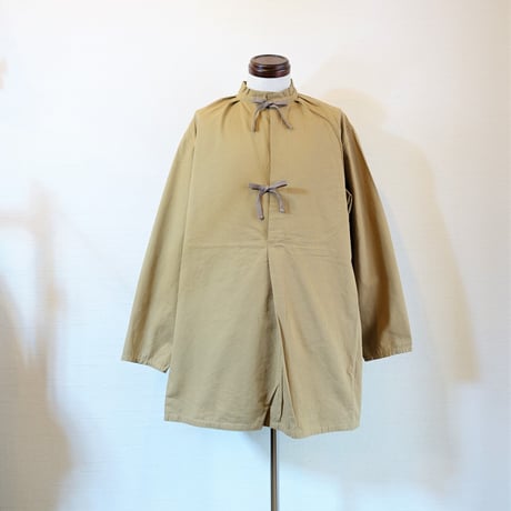 【ARMY TWILL/アーミーツイル】Broken Twill Smock ブロークン ツイル スモック　ベージュ