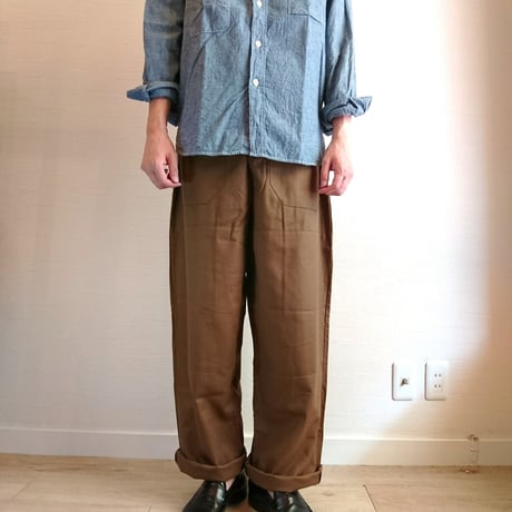 【Czech Army 80's Cook Pants DeadStock】チェコ軍 80's コックパンツ DeadStock
