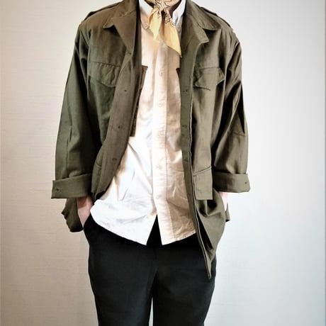 前期モデル【French Army M-47 Field Jacket Early Model DeadStock】フランス軍 M-47 フィールド ジャケット 前期型  DeadStock