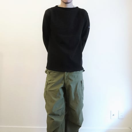 【SAINT JAMES/セントジェームス】OUESSANT SHIRT ウエッソン シャツ　ブラック