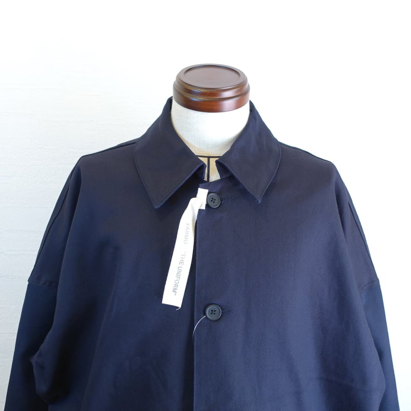 Yarmo/ヤーモ】 DUSTER COAT ダスターコート ミッドナイト Yarmo/ヤーモ】 DUSTER COAT ダスターコート ミッドナイト