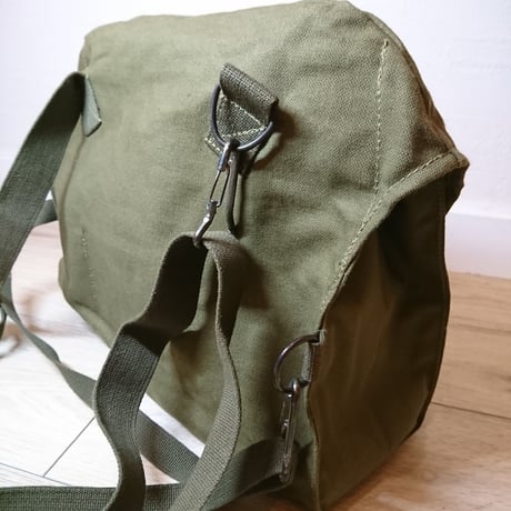 【Finland Army Canvas Shoulder Bag DeadStock】フィンランド軍キャンバスショルダーバッグ DeadStock