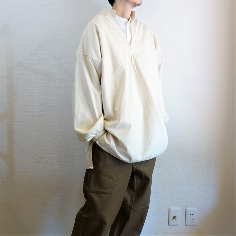 ARMY TWILL/アーミーツイル】Heavy Cotton Slab PO Shirt