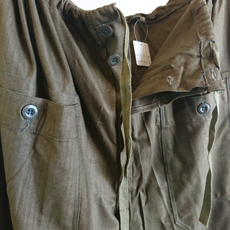 【Czech Army 80's Cook Pants DeadStock】チェコ軍 80's コックパンツ DeadStock