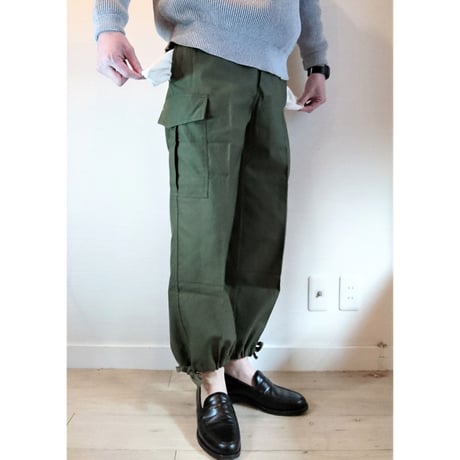 【Belgium Army M-88 Field Pants Remake Pocket DeadStock】ベルギー軍 M-88 フィールドパンツ リメイクポケット DeadStock