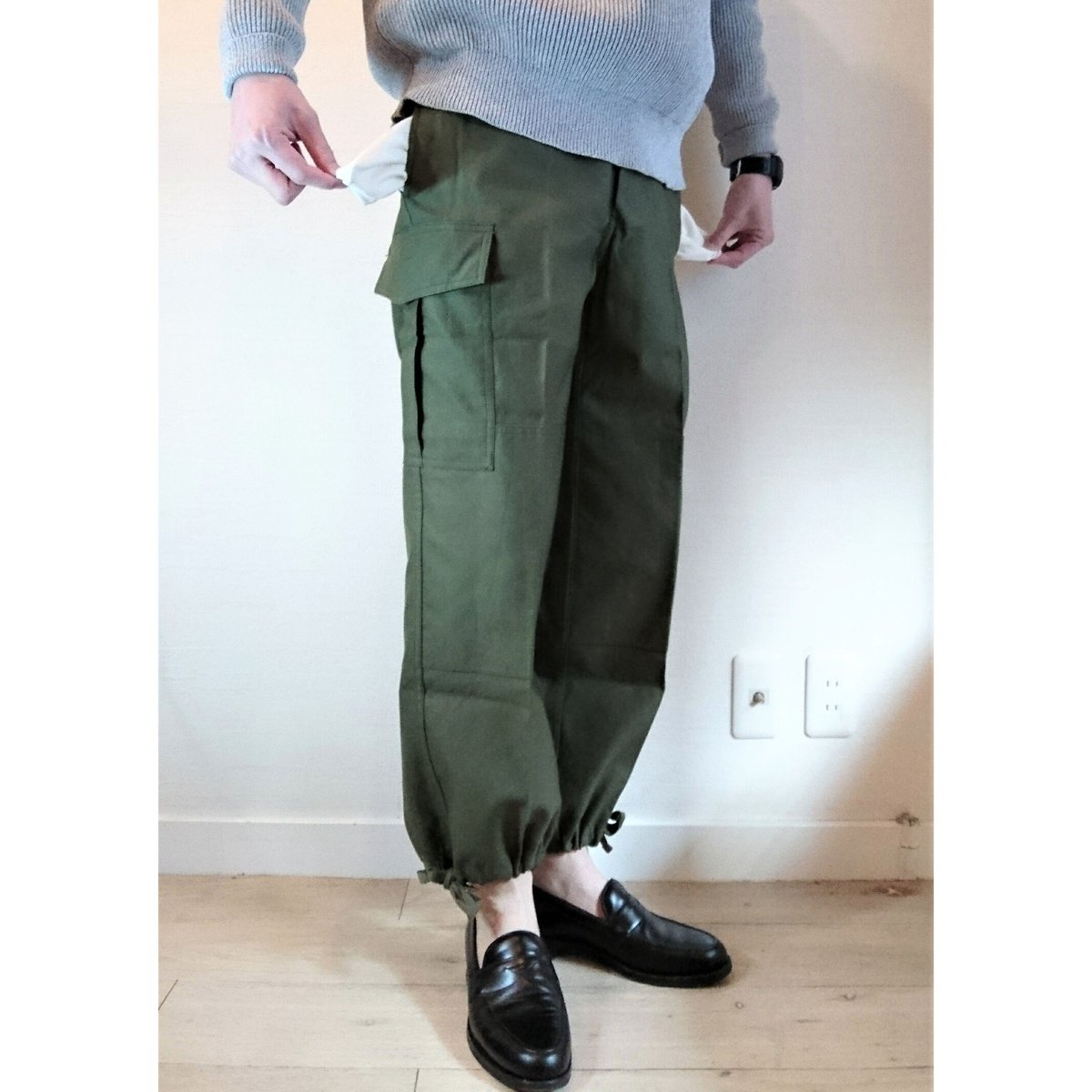 Belgium Army ベルギー軍 M-88 フィールド カーゴ パンツ Belgium Army M-88 Field Pants Remake Pocket De