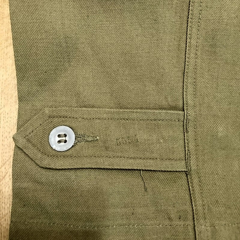 French Army M-47 Cargo Pants Metal Button Dead...
