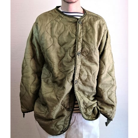 【US. Army M-65 Field Parka Quilting Liner Used】アメリカ軍 M-65 フィールドパーカー キルティングライナー Used