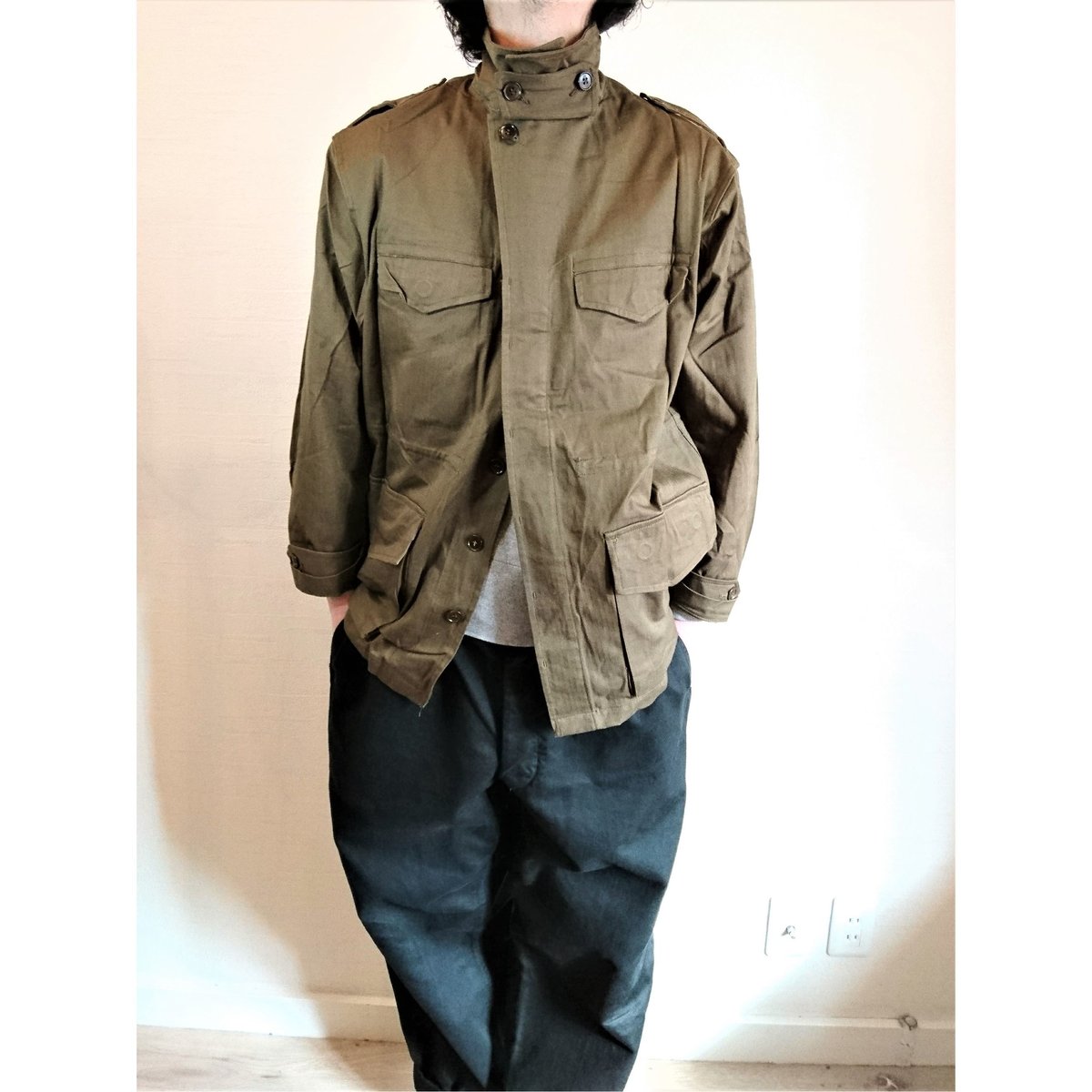 後期モデル【French Army M-47 Field Jacket Late Model 後期モデル【French Army M-47 Field Jacket Late Model