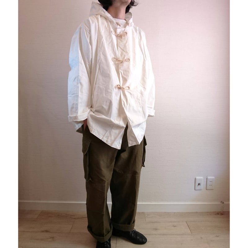 イタリア軍 スノーパーカー スノースモック マウンテンパーカー MILITARY 実物 新品 デッドストック イタリア軍 コットン スノー