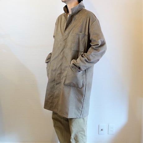 【Massaua/マッサワ】Corduroy Work Coat コーデュロイ ワークコート　グレー