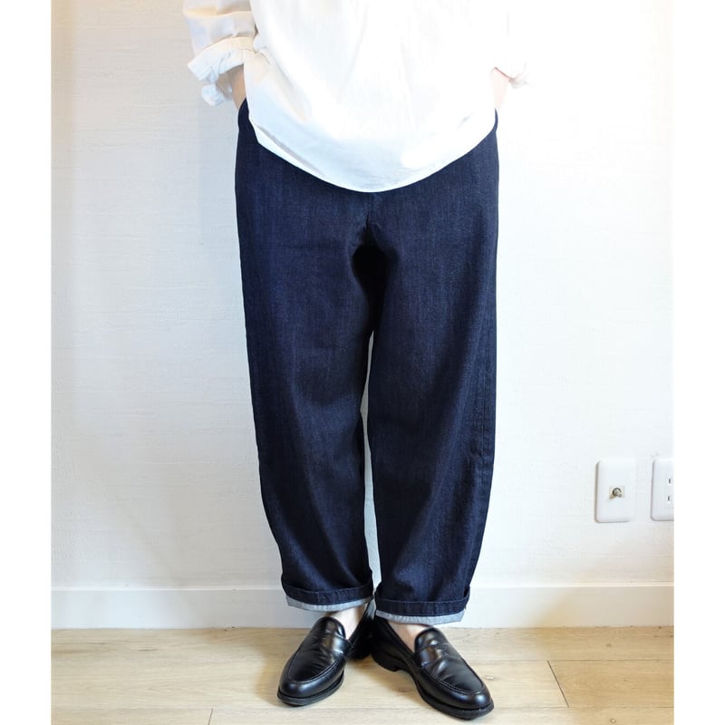 Audience/オーディエンス】赤耳インディゴデニム ユーティリティー