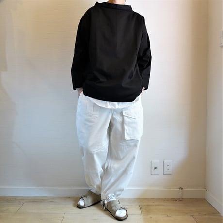 【ARMY TWILL/アーミーツイル】Light Herringbone Over Pants ライトヘリンボーン オーバーパンツ　ホワイト