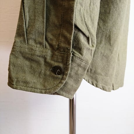 【Greece Army Utility Shirt used】ギリシャ軍 ユーティリティシャツ　used