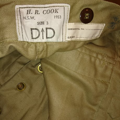 【Australian Army Trousers DeadStock】オーストラリア軍  トラウザー  DeadStock