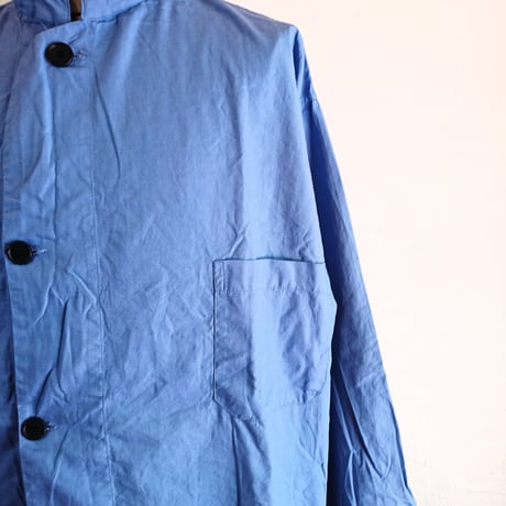 【US.Army 40's Hospital Shirts Standcollar DeadStock】アメリカ軍 40's ホスピタルシャツ スタンドカラー DeadStock