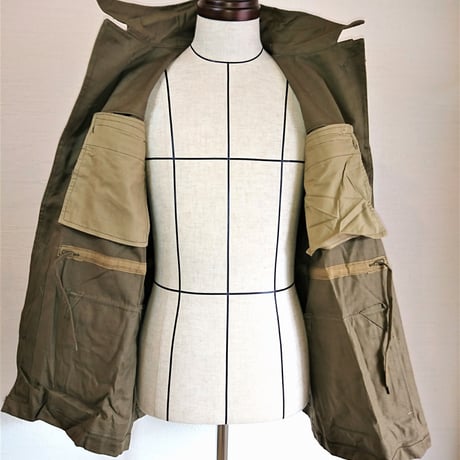 後期モデル【French Army M-47 Field Jacket Late Model DeadStock】フランス軍 M-47 フィールド ジャケット 後期型  DeadStock