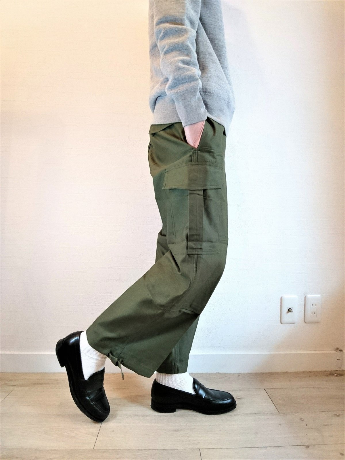 vintage】ベルギー軍 M-88 デッドストック イージーカーゴパンツ - パンツ