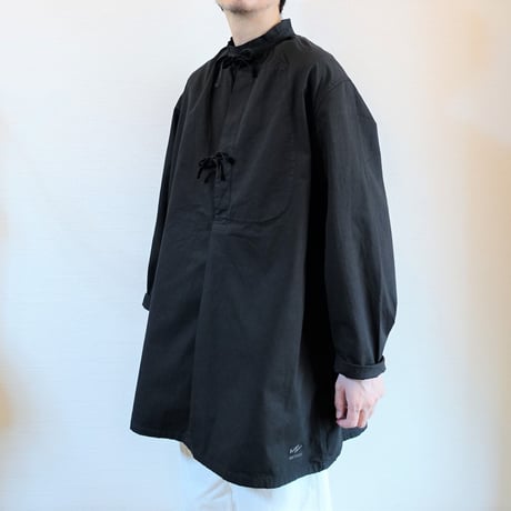 【ARMY TWILL/アーミーツイル】Broken Twill Smock ブロークン ツイル スモック　ブラック