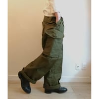 【Cnadian Army 80´S Wind Over Pants Dead Stock】カナダ軍 80´S ウィンド オーバーパンツ  DeadStock　 Long/Small