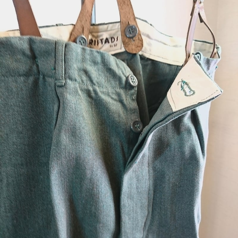 パンツ Vintage Swedish military prisoner pants Vintage Swedish Military Prisoner Pants Wide Silhouette L | eBay