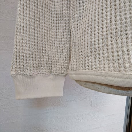 【Tieasy AUTHENTIC CLASSIC/ティージーオーセンティッククラシック】SUPER THERMAL CREW  スーパーサーマルクルー　ナチュラル