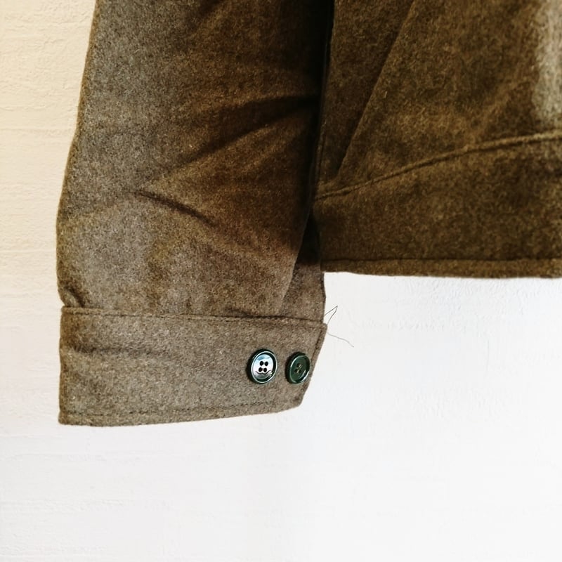 Italian Army Wool Jacket DeadStock】イタリア軍 ウールジ