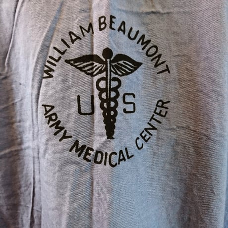【US.Army 40's Hospital Shirts DeadStock】アメリカ軍 40's ホスピタルシャツDeadStock