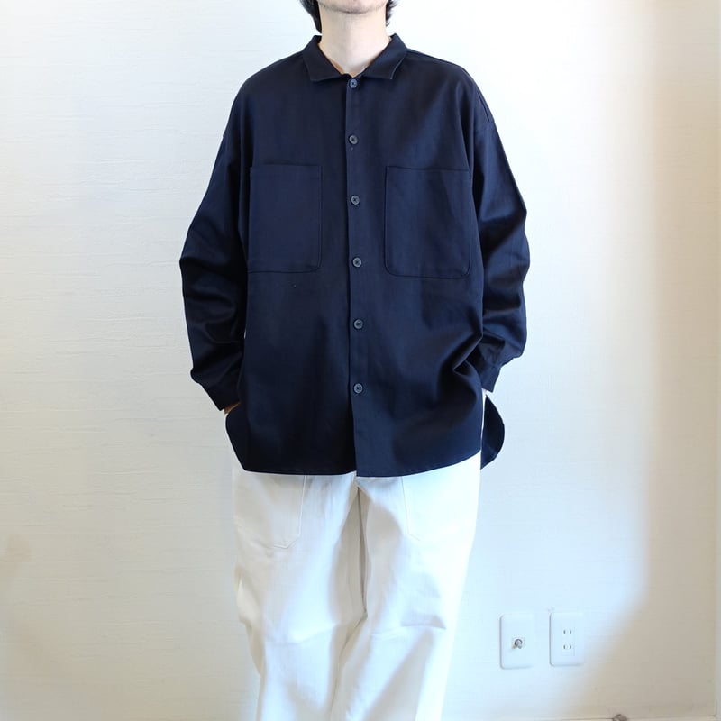 yarmo（ヤーモ）| コットンオーバーサイズシャツ Yarmo ヤーモ New Oversized Shirt_Cordlane オーバーサイズ