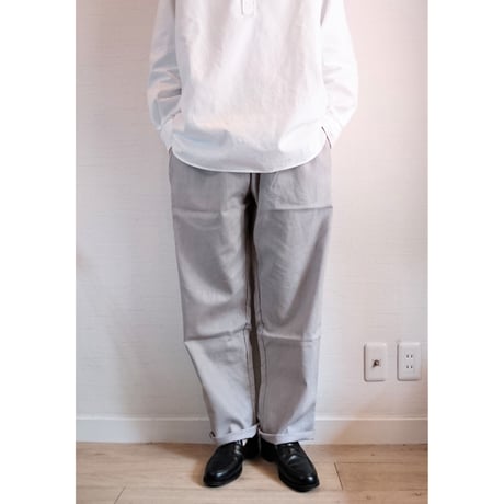 【HOLD FAST/ホールドファスト】Chef  Linen Trousers シェフ リネントラウザーズ　グレー