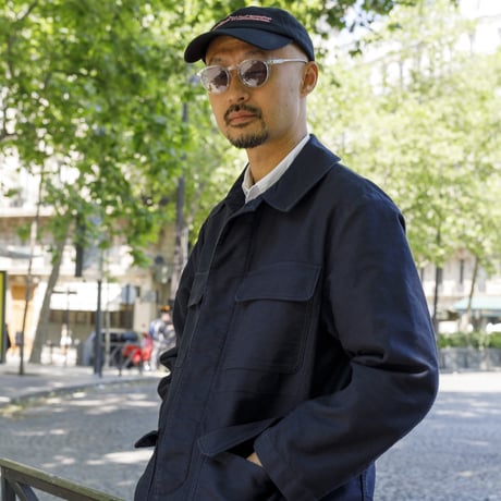 【Le Sans Pareil for JUMPEI SEKI HUNTING JACKET】　ネイビー